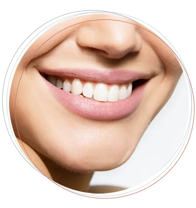 dental patient smiling after procedure