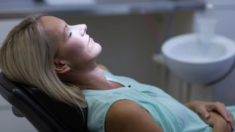 dental patient under sedation